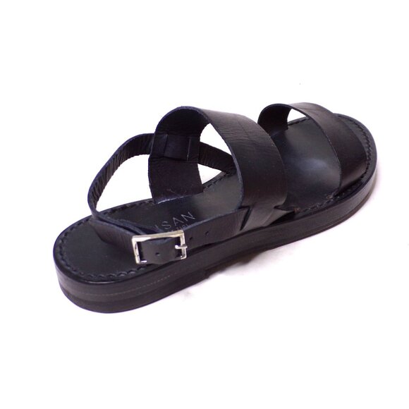 🆕 ZIGI Artisan Crafted Carmen Italian Leather Sandals Sz 8 Black - Picture 12 of 13